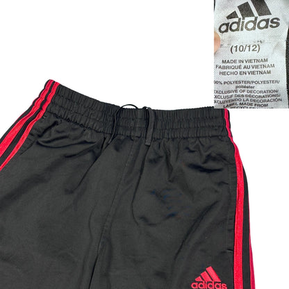 Adidas® Black Red Stripe Athletic Training Shorts(s)