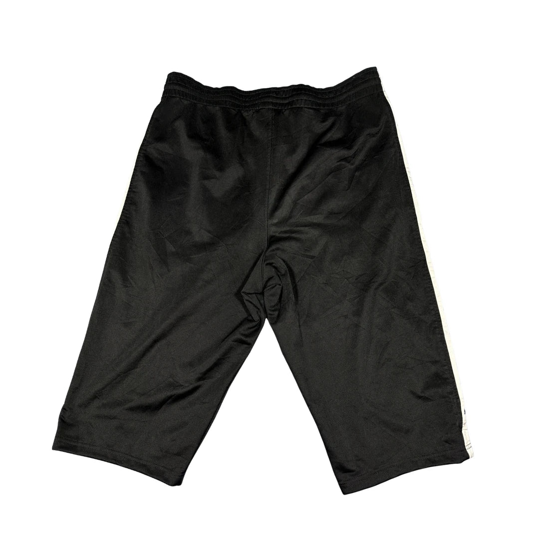 Nike® Black Side Stripe Athletic Training 3 QTR Shorts