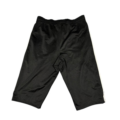Nike® Black Side Stripe Athletic Training 3 QTR Shorts