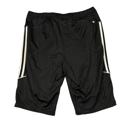 Adidas® Black Three Stripe Athletic Shorts