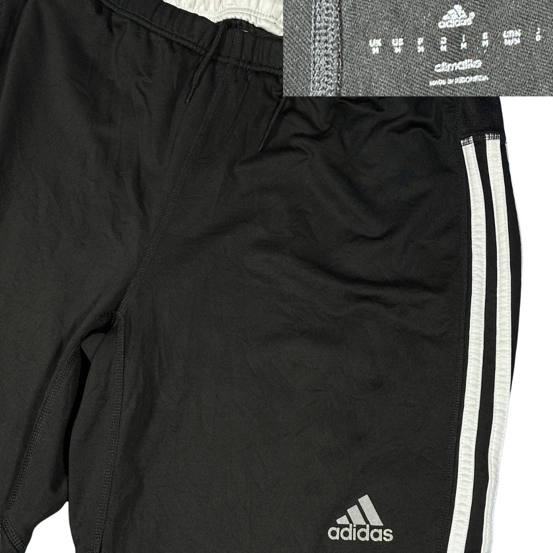 Adidas® Black Three Stripe Athletic Shorts