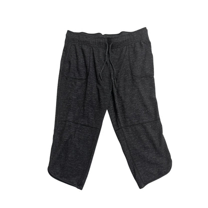 32° Heat® Charcoal Heather Athletic Performance Capri Shorts(L)