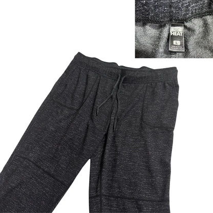 32° Heat® Charcoal Heather Athletic Performance Capri Shorts(L)