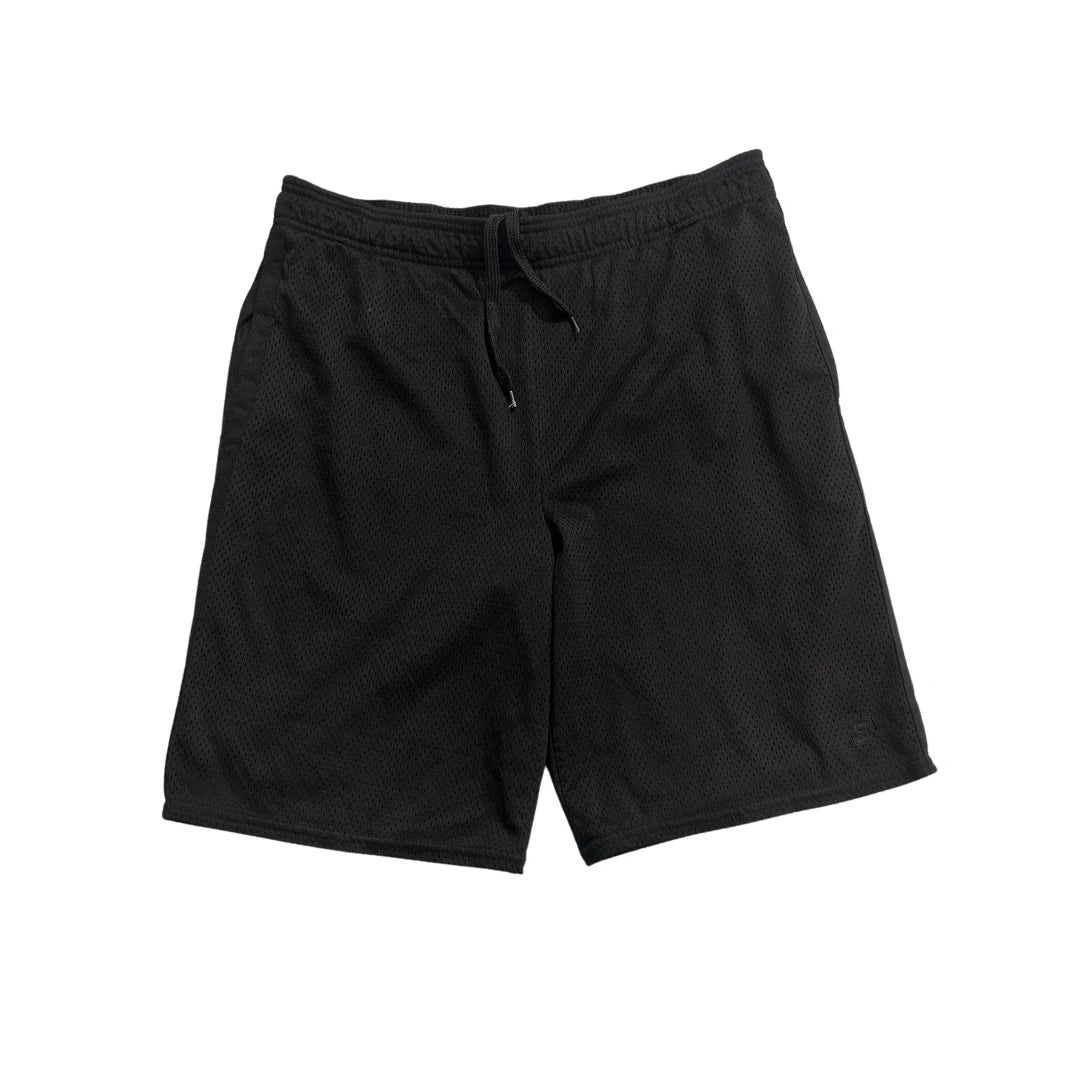 Starter® Black Mesh Athletic Performance Shorts(S)
