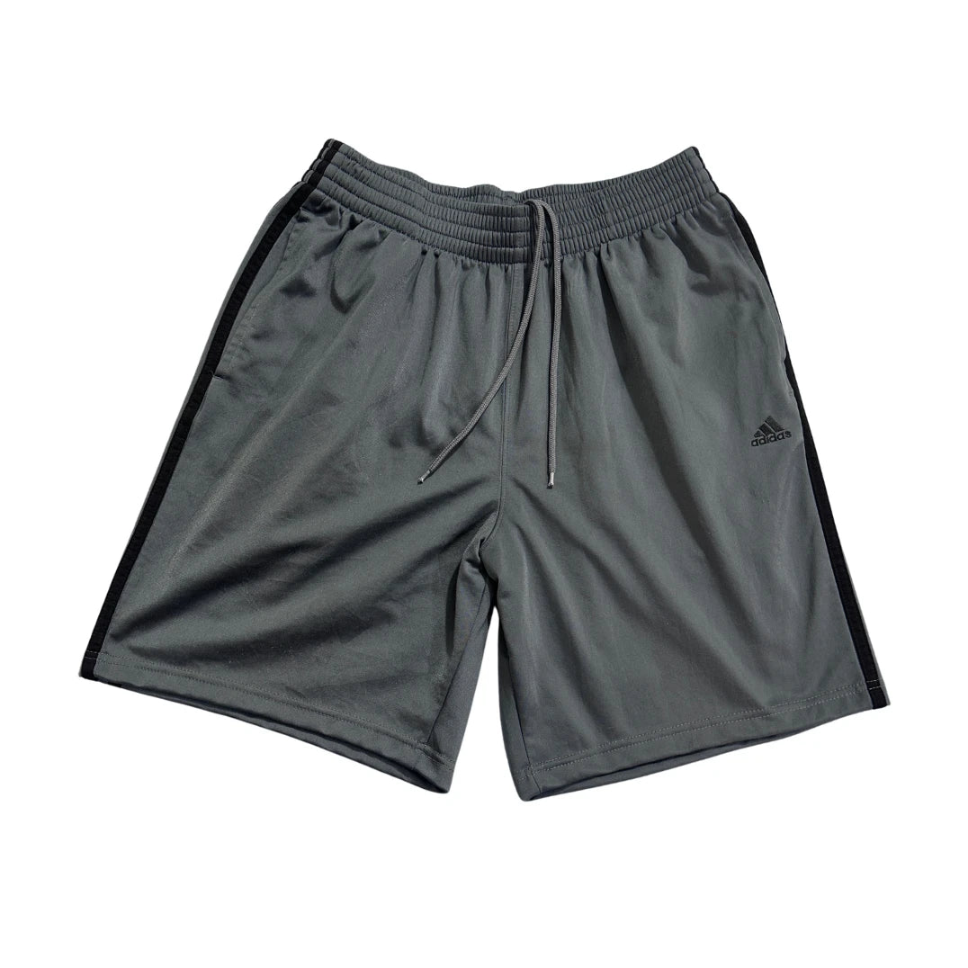 Adidas® Grey Athletic Performance Shorts(L)