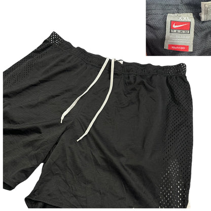 Nike® Black Mesh Panel Athletic Shorts(2XL)