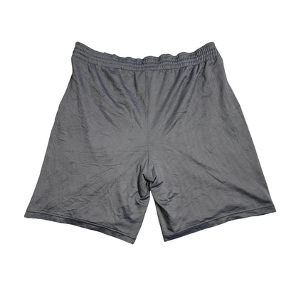 Adidas® Grey Three Stripe Athletic Shorts(XL)