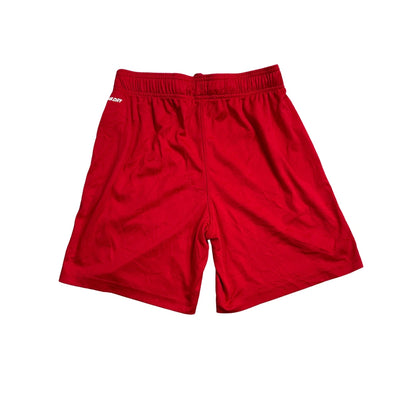 New Balance® Red Graphic Sports Shorts(S)