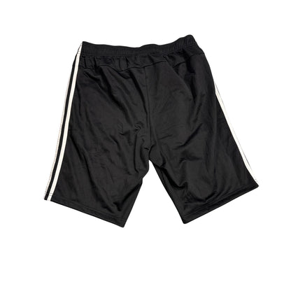 Adidas® Black Three Stripe Athletic Shorts(L)
