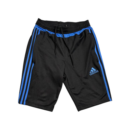 Adidas® Black Blue Climacool Athletic Shorts(S)