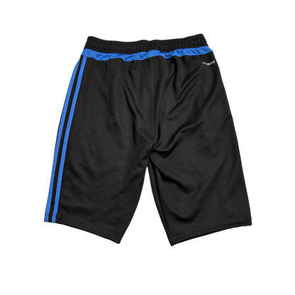 Adidas® Black Blue Climacool Athletic Shorts(S)
