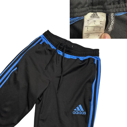 Adidas® Black Blue Climacool Athletic Shorts(S)