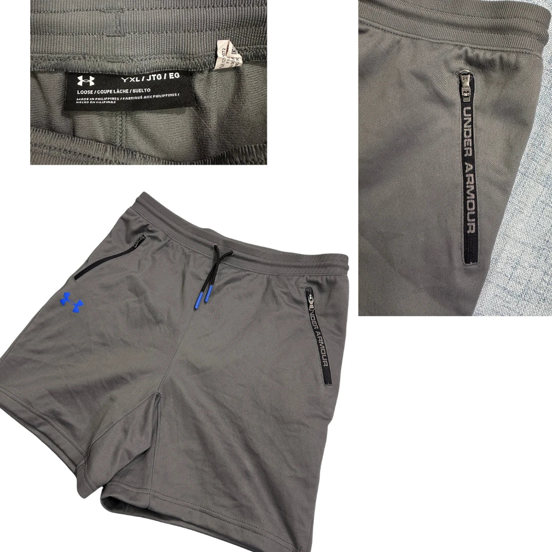 Under Armour® Grey Performance Training Shorts(S)