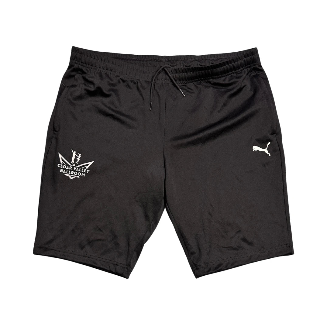 Puma® Black Athletic Performance Shorts(XL)