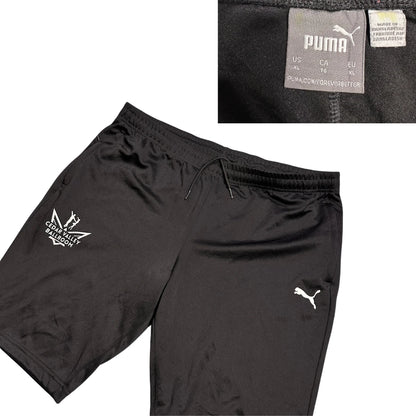 Puma® Black Athletic Performance Shorts(XL)