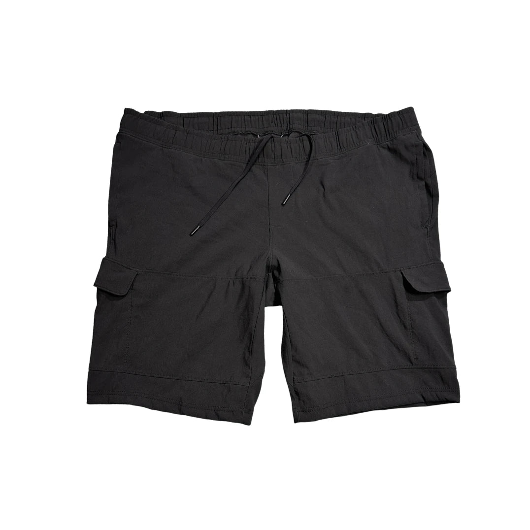 All in Motion® Black Cargo Athletic Shorts(2XL)