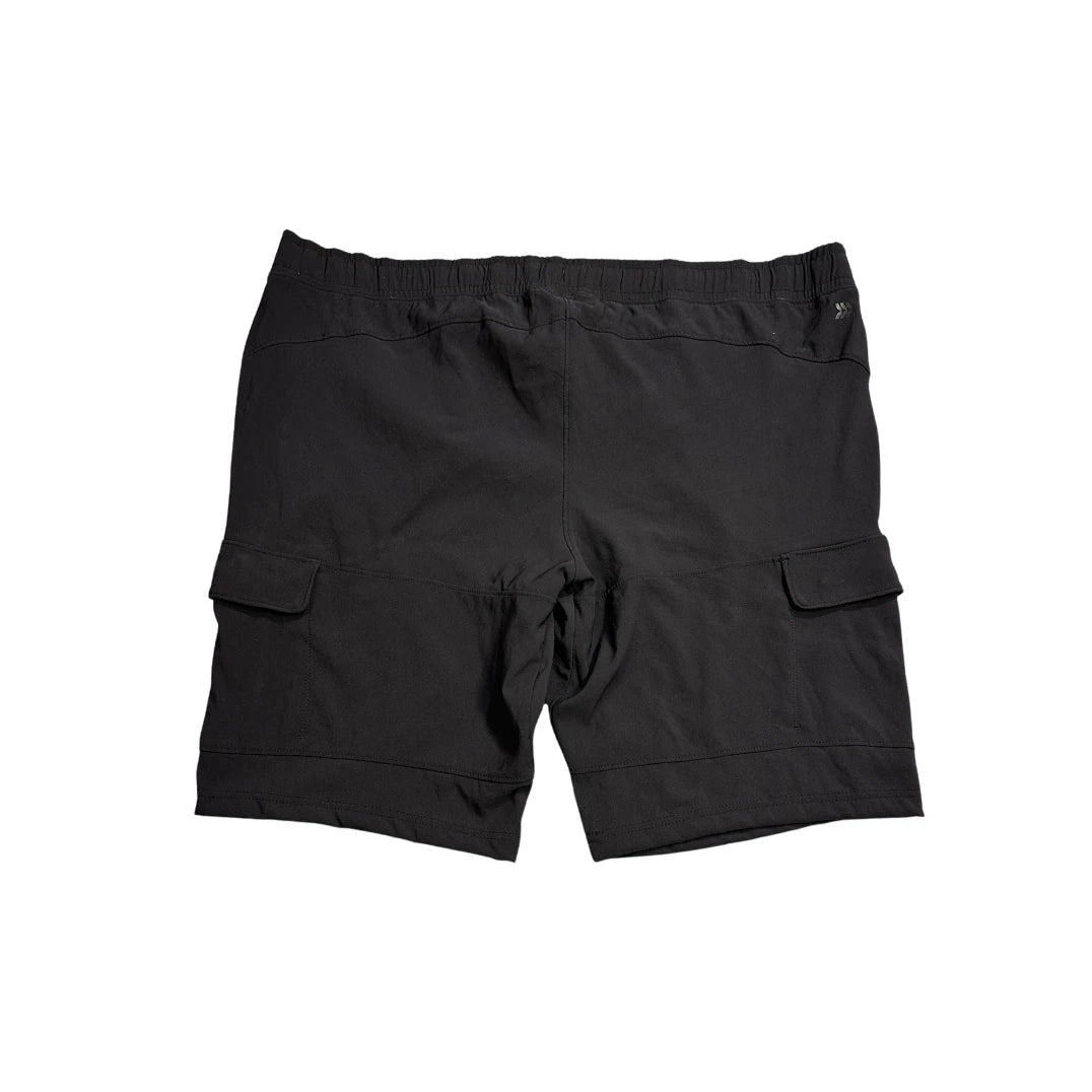 All in Motion® Black Cargo Athletic Shorts(2XL)