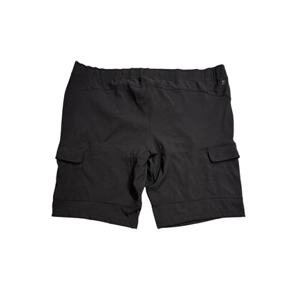 All in Motion® Black Cargo Athletic Shorts(2XL)