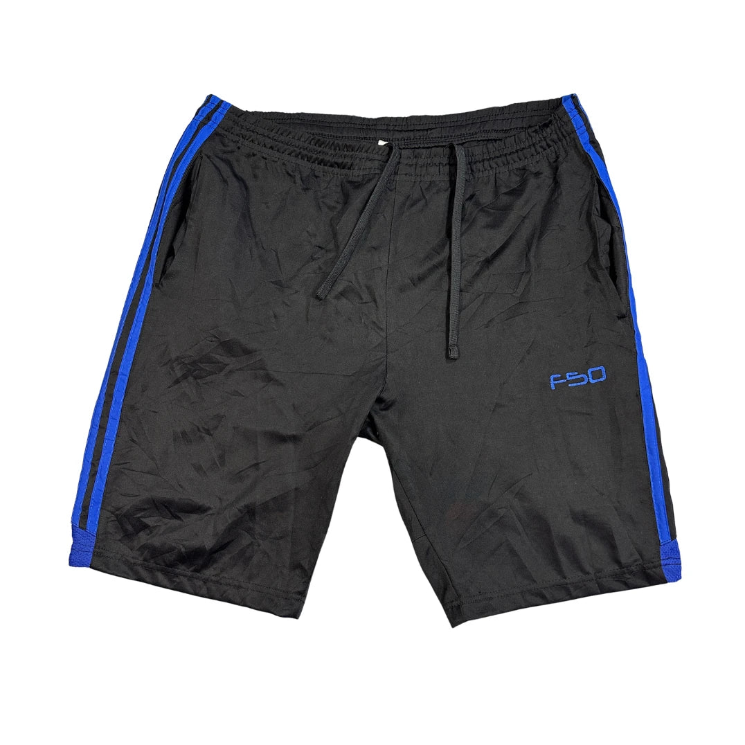 Black & Blue Athletic Sports Shorts (2XL)