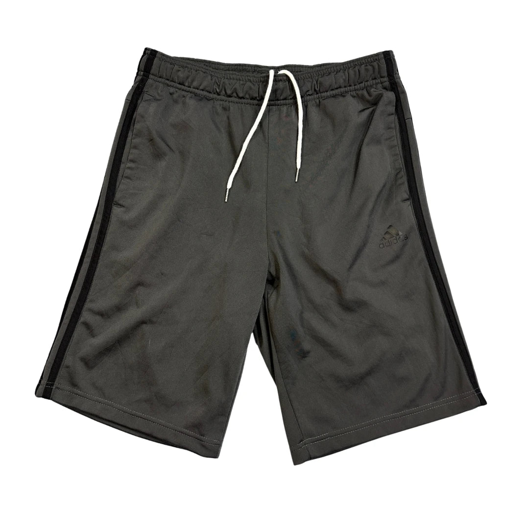 Adidas® Grey Athletic Training Shorts(M)