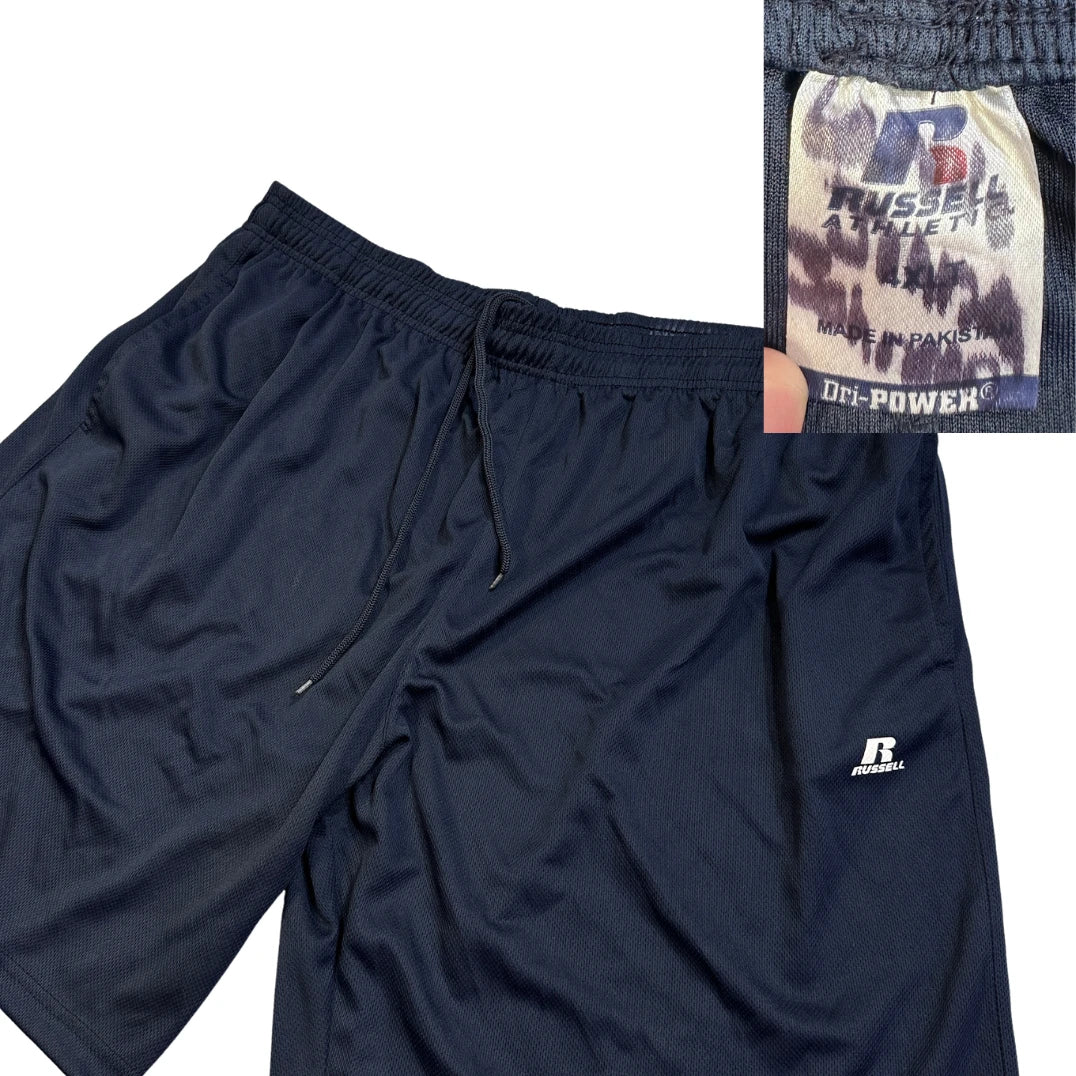 Russell® Navy Athletic Performance Shorts(4XL)