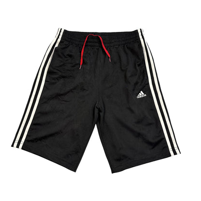 Adidas® Black 3-Stripes Sports Shorts(S)