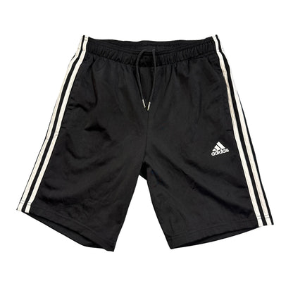 Adidas® Black 3-Stripes Performance Shorts(M)