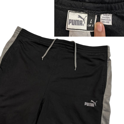 Puma® Black Athletic Performance Shorts(L)