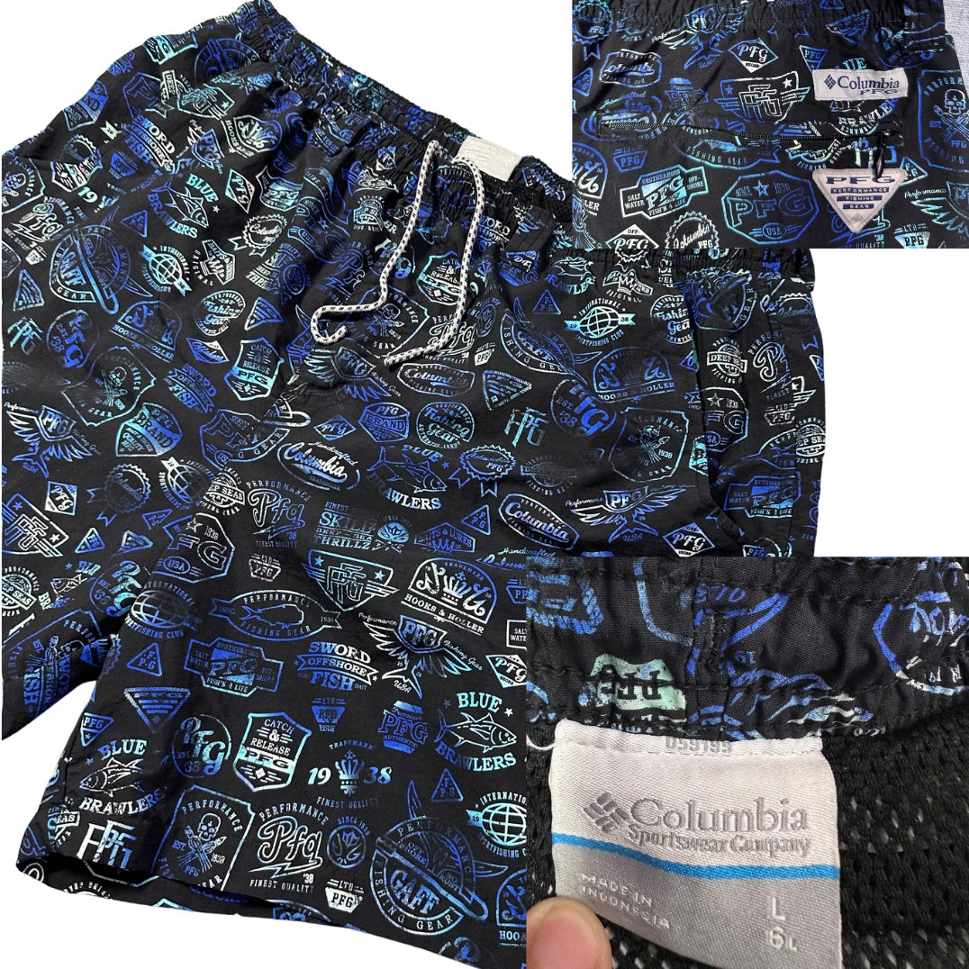 Columbia® PFG Printed Shorts(L)