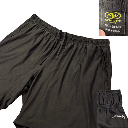 Athletic Works® Black DriWorks Shorts(3XL)