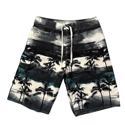 RS Surf® Palm Print Board Shorts(M)