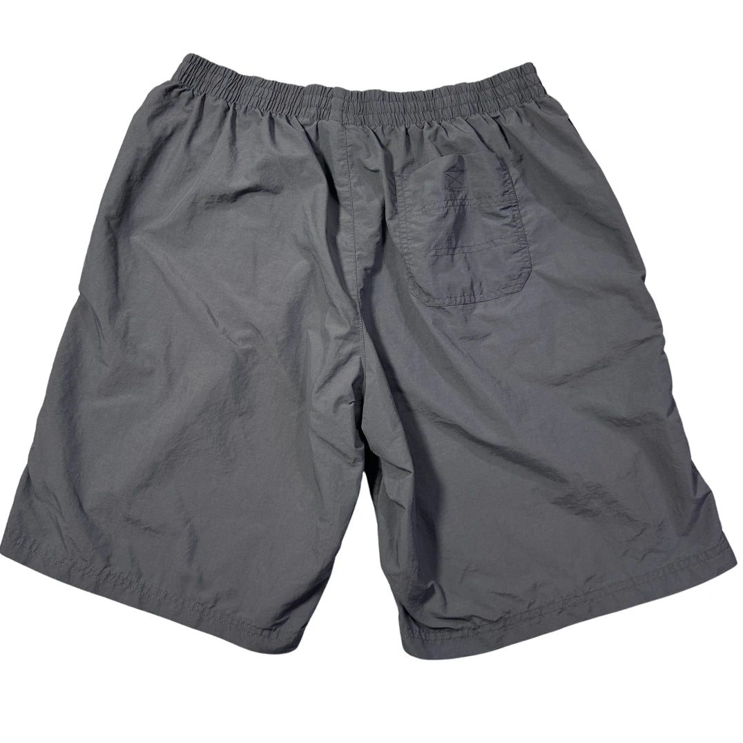 Reebok® Grey Nylon Athletic Shorts(XL)