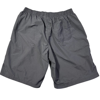 Reebok® Grey Nylon Athletic Shorts(XL)
