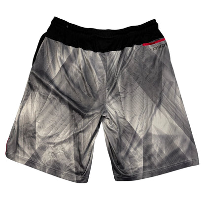 And1® Gray Athletic Shorts Patterned-2XL