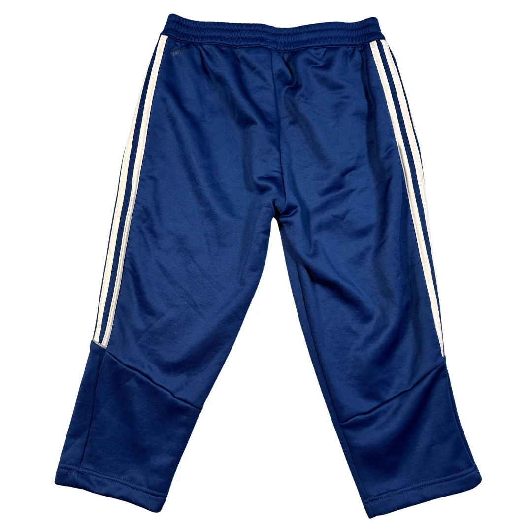 Adidas® Blue 3 quarter shorts Striped-M