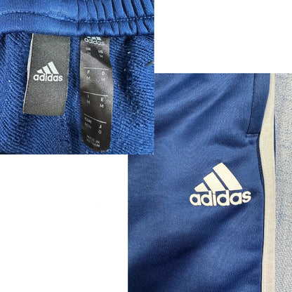 Adidas® Blue 3 quarter shorts Striped-M
