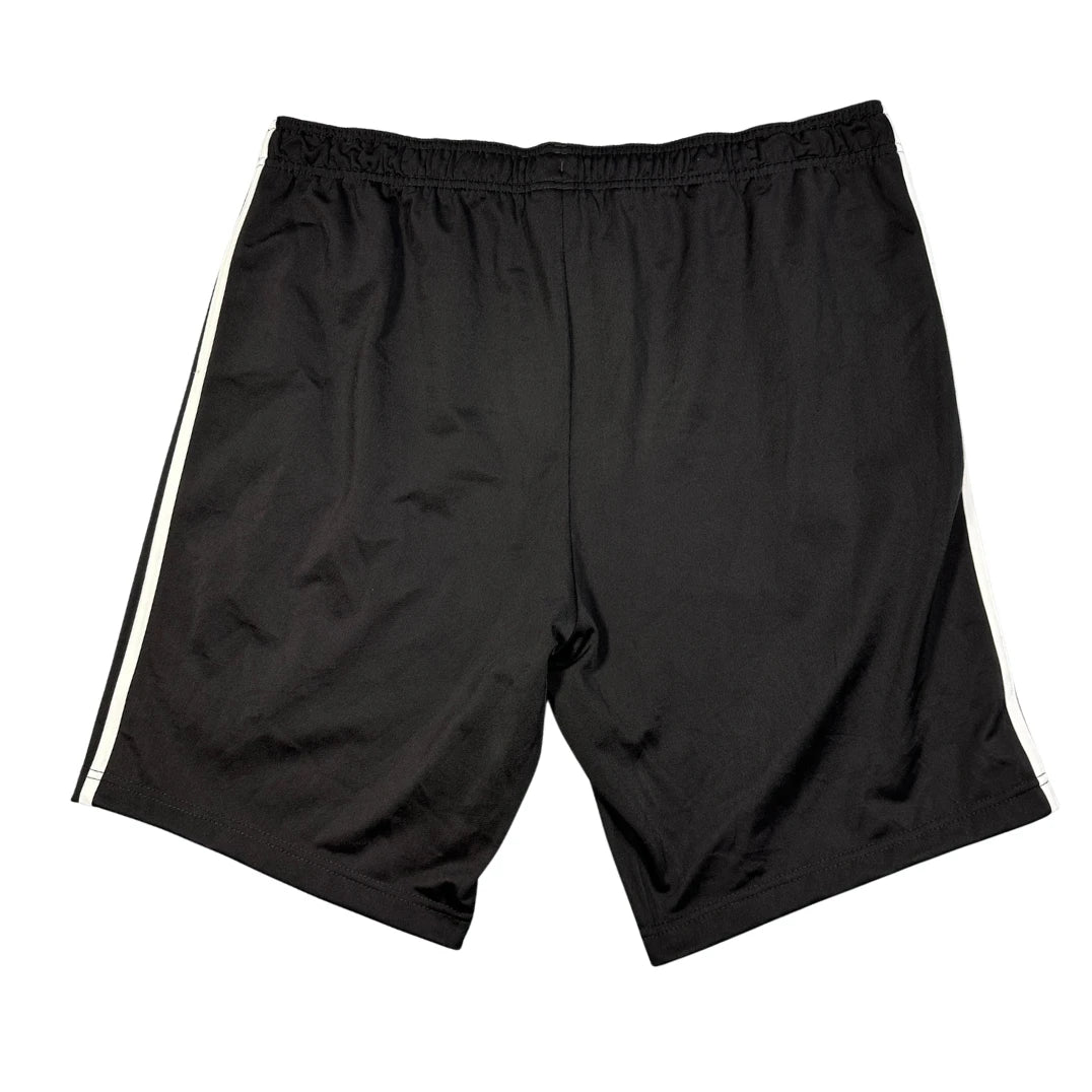 Adidas® Black Training Shorts Striped-2XL