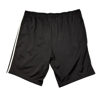 Adidas® Black Training Shorts Striped-2XL