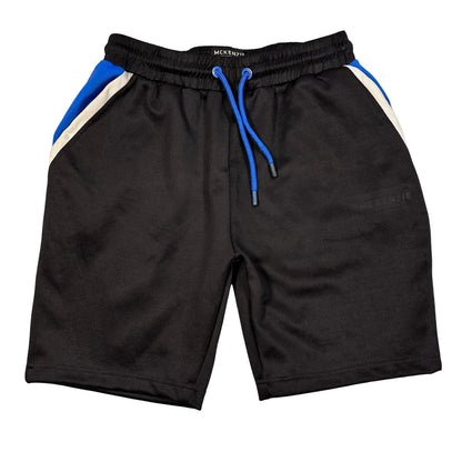 Mckenzie® Black Shorts Contrast Panel