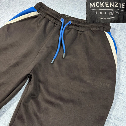 Mckenzie® Black Shorts Contrast Panel