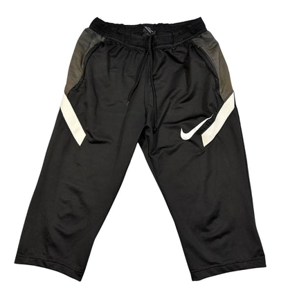 Nike® Black Dri 3 quarter shorts-M