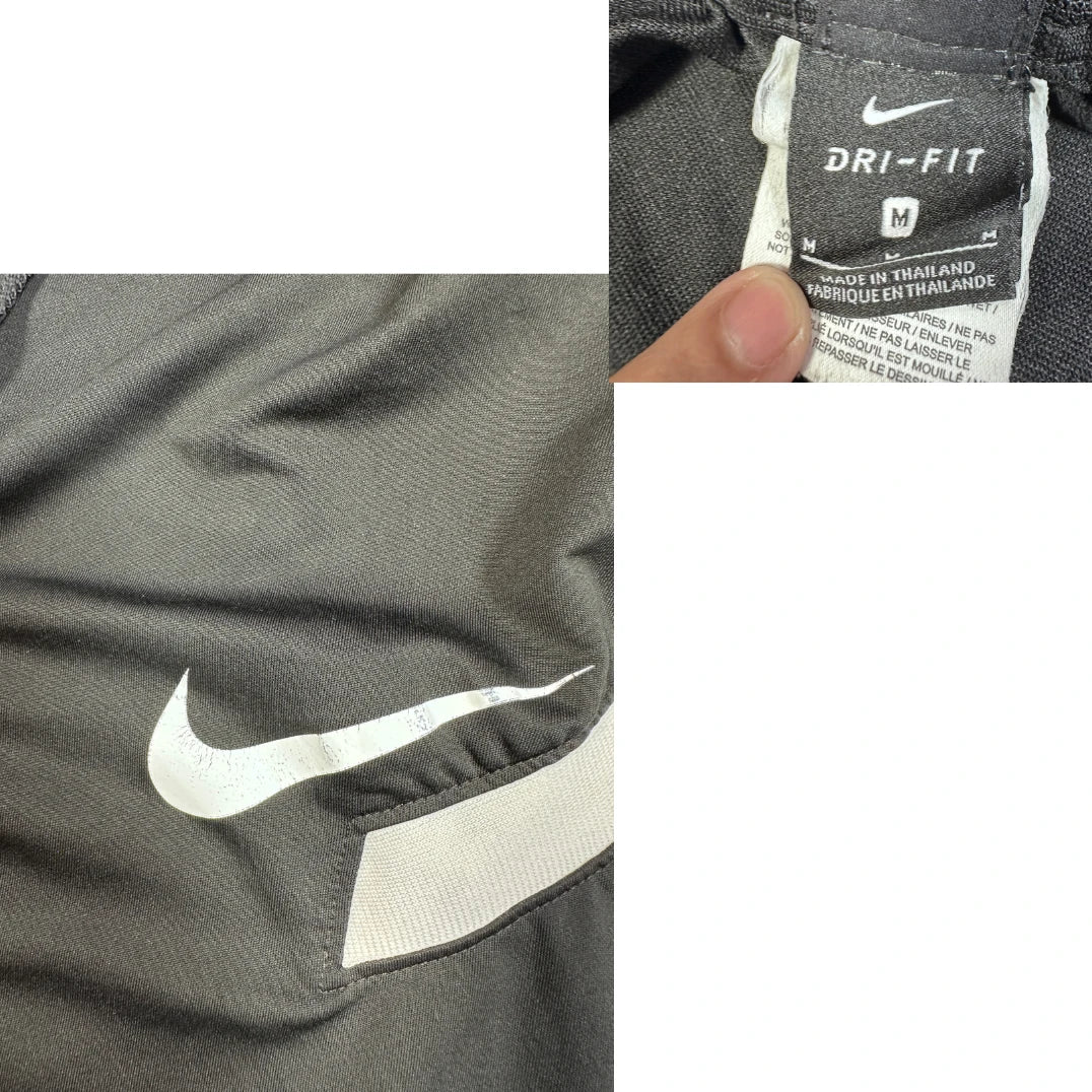 Nike® Black Dri 3 quarter shorts-M