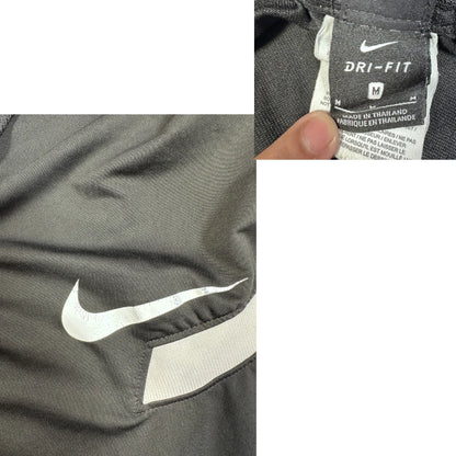 Nike® Black Dri 3 quarter shorts-M