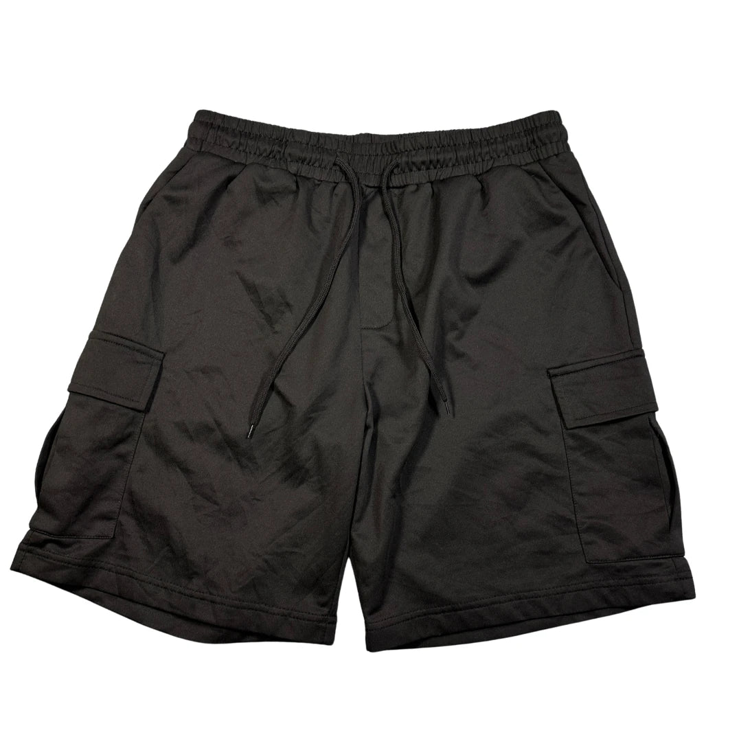 Unbranded Black Cargo Shorts-M