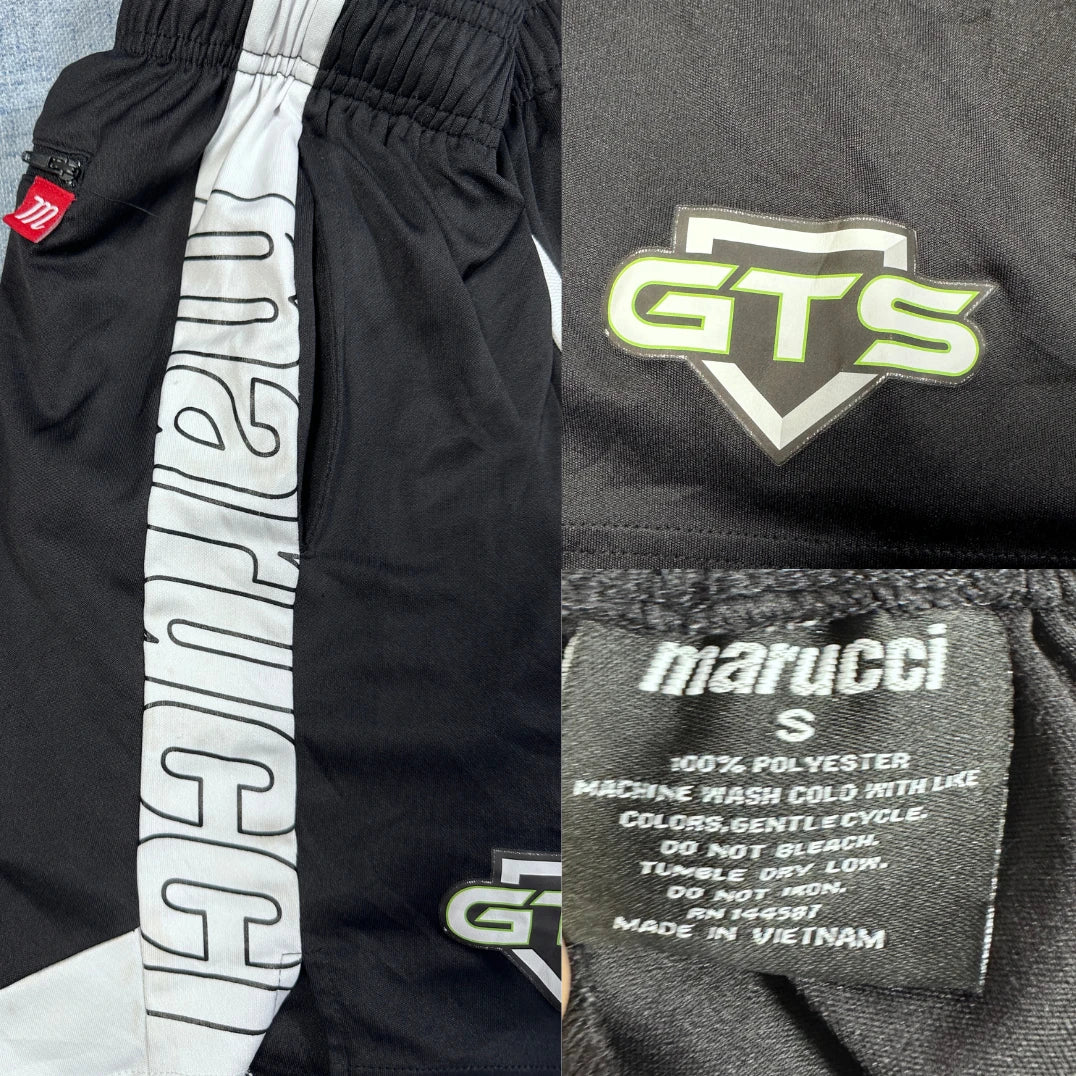 Marucci® Black Shorts GTS Logo-S