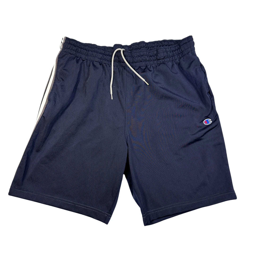 Champion® Navy Shorts Side Stripe-XL