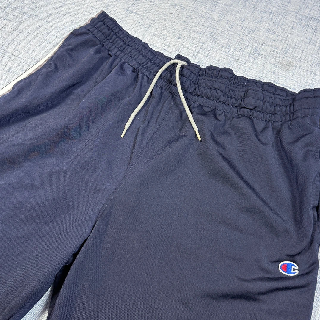 Champion® Navy Shorts Side Stripe-XL