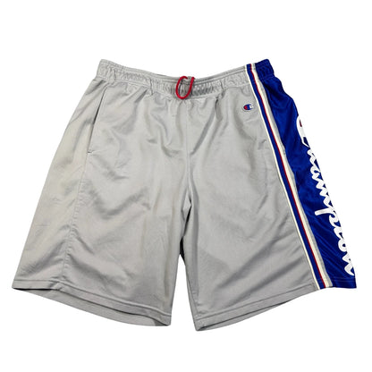 Champion® Gray Blue Authentic Athleticwear Shorts-XL