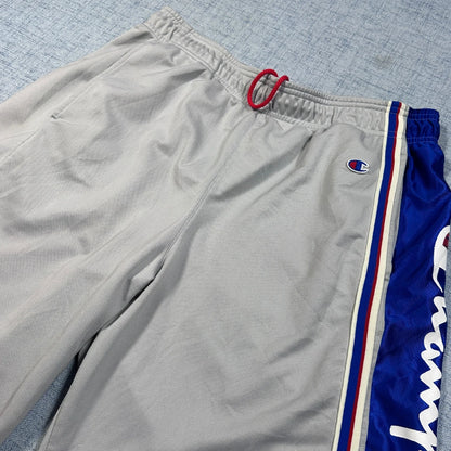 Champion® Gray Blue Authentic Athleticwear Shorts-XL