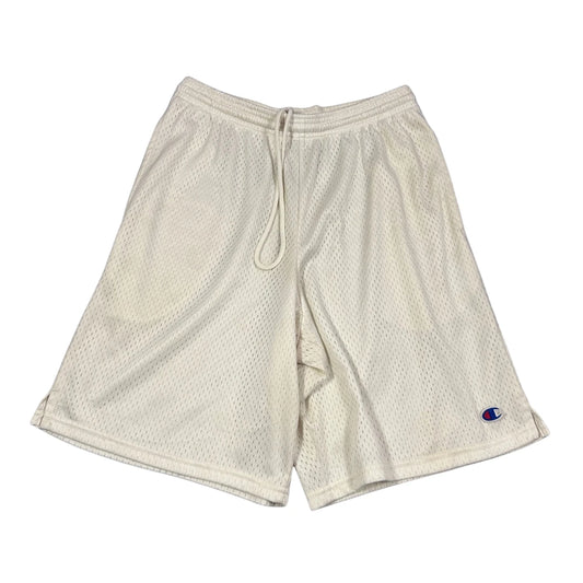 Champion® Cream Authentic Athleticwear Shorts-S